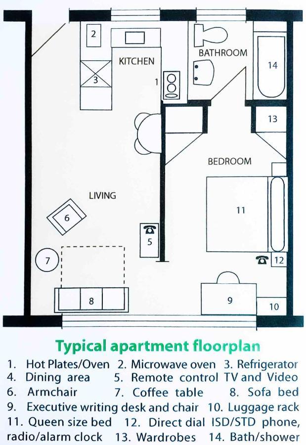 Birches Serviced Apartments Melbourne Eksteriør bilde